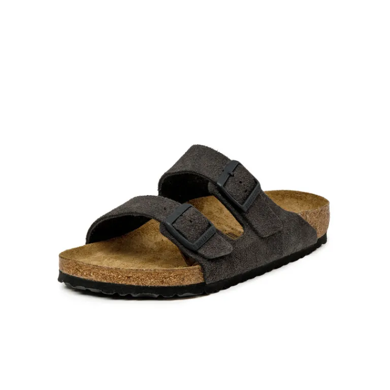 Birkenstock Sneakers En Cuir|Sandals*Arizona Velvet Grey