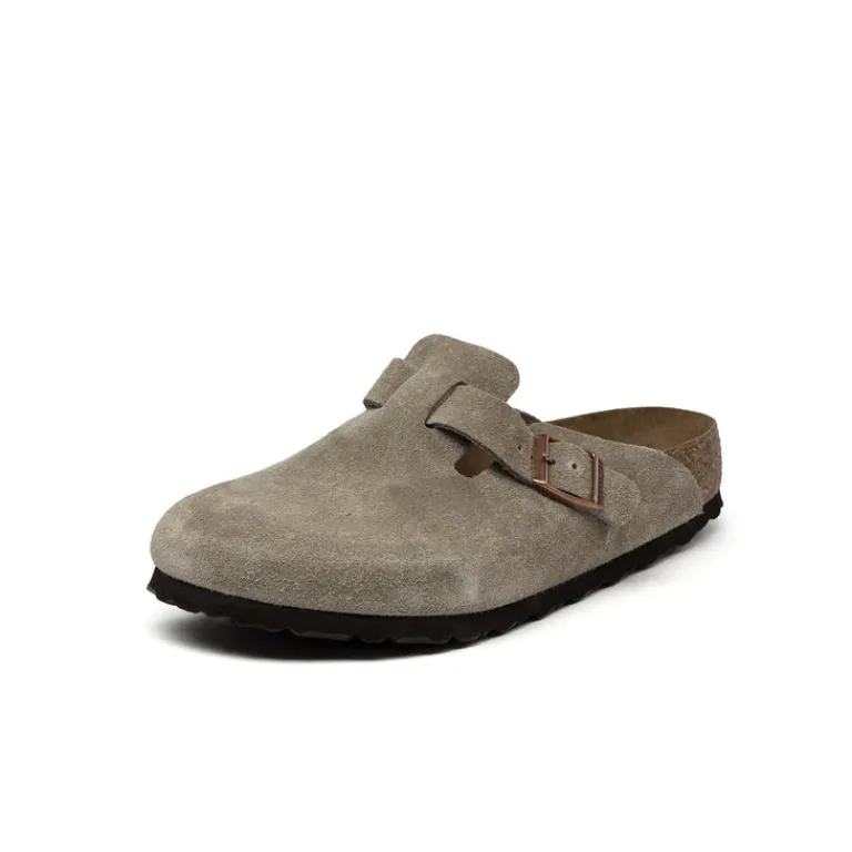 Birkenstock Sneakers En Cuir|Sandals*Boston Taupe