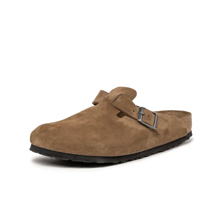 Birkenstock Sneakers En Cuir|Mules & Slides*Boston Dark Tea Tonal