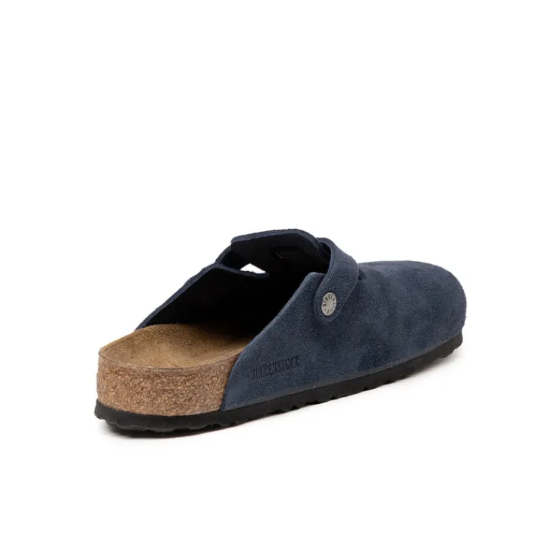 Birkenstock Sneakers En Cuir|Mules & Slides*Boston New Navy