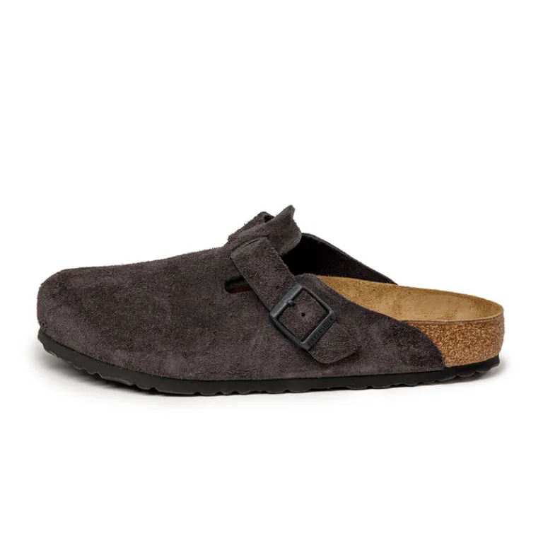 Birkenstock Sneakers En Cuir|Mules & Slides*Boston Velvet Grey