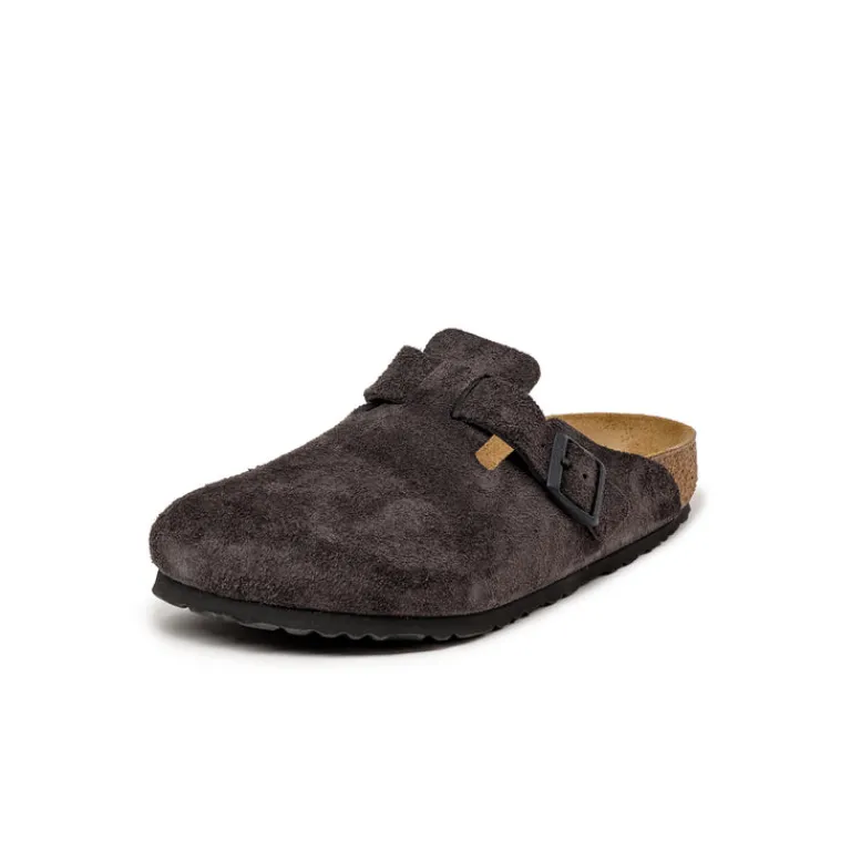 Birkenstock Sneakers En Cuir|Mules & Slides*Boston Velvet Grey