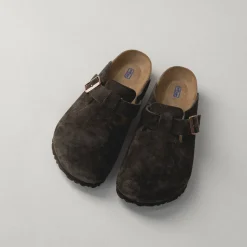 Birkenstock Sneakers En Cuir|Mules & Slides*Boston Mocha