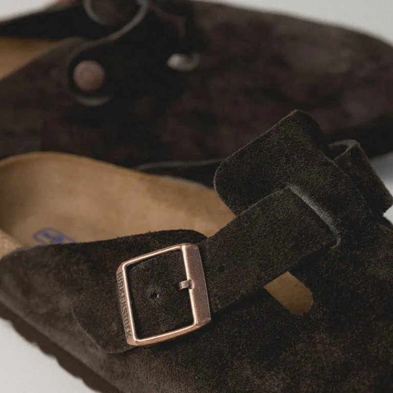 Birkenstock Sneakers En Cuir|Mules & Slides*Boston Mocha