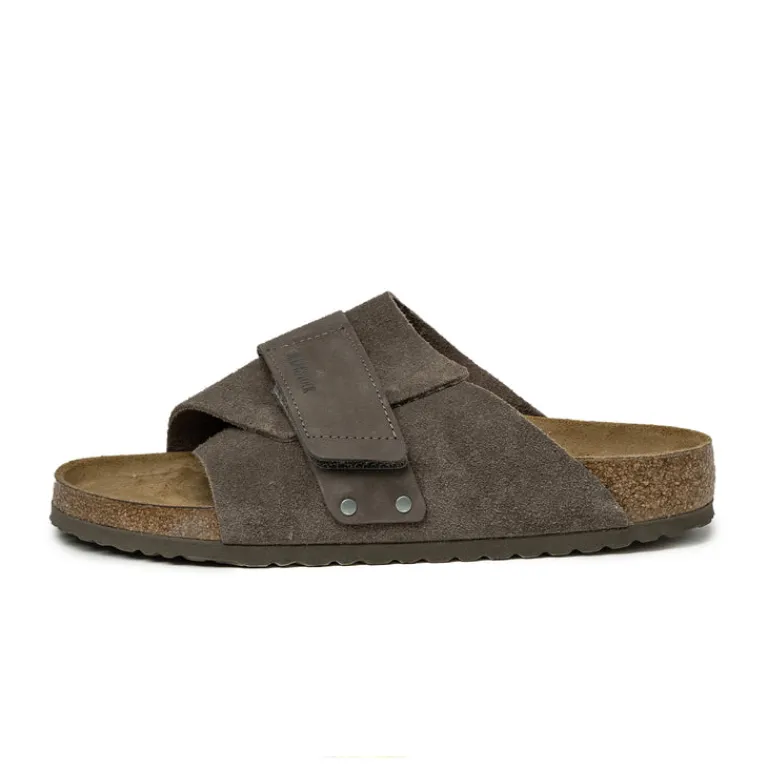 Birkenstock Sneakers En Cuir|Sandals*Kyoto Concrete Gray