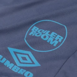 Boiler Room Shorts*x Umbro Football Short Blue