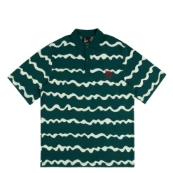 By Parra T-Shirts*Broken Waves Polo Shirt Pine Green
