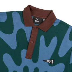 By Parra T-Shirts*Broken Waves Polo Shirt Pine Green