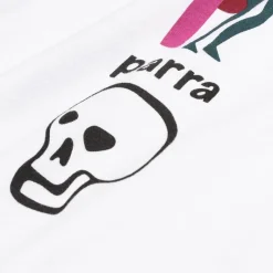 By Parra T-Shirts*Lowering the Bar Long Sleeve T-Shirt White