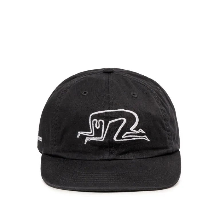 By Parra Alle Anzeigen|Caps & Bucket Hats*Mid Career 6 Panel Hat Black