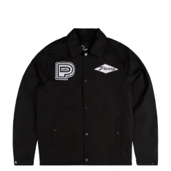 By Parra Gilets*Midnight Surprise Coach Jacket Black