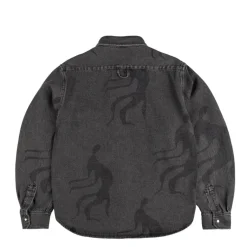 By Parra Chemises*The Stalker Shirt Washed Grey