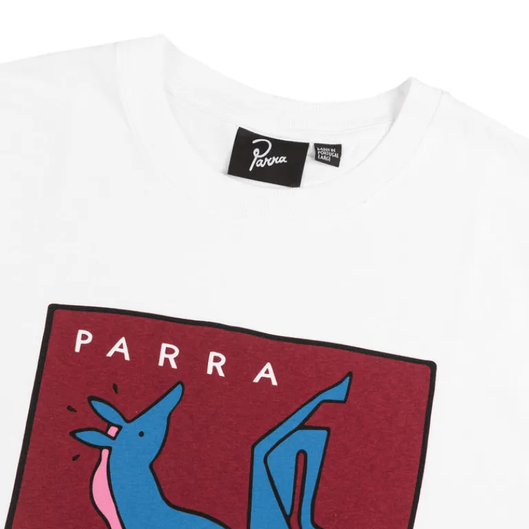 By Parra T-Shirts*Vertical Horse T-Shirt White