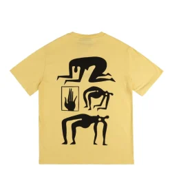 By Parra T-Shirts*Yoga Discounts T-Shirt Yellow