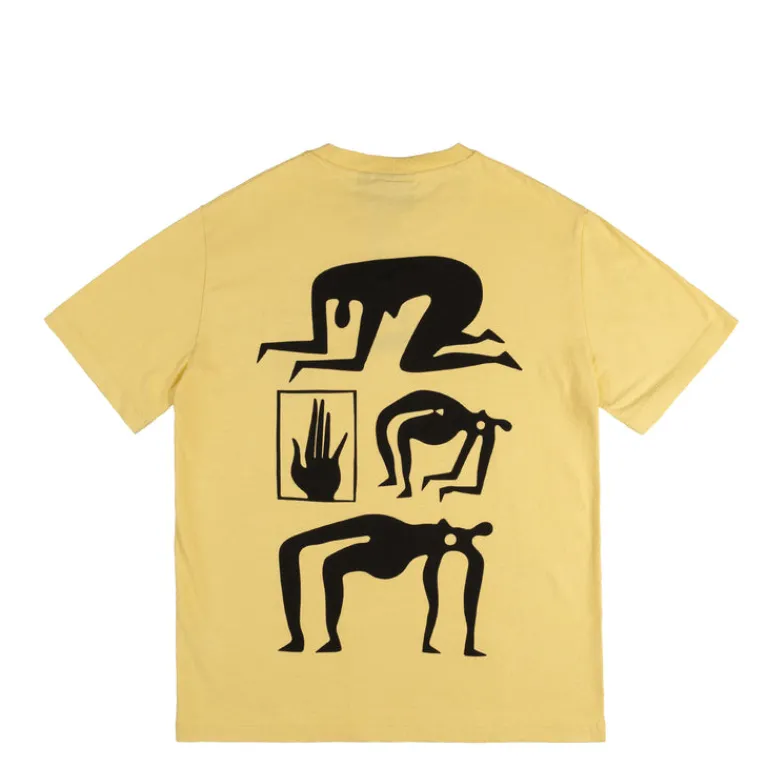 By Parra T-Shirts*Yoga Discounts T-Shirt Yellow