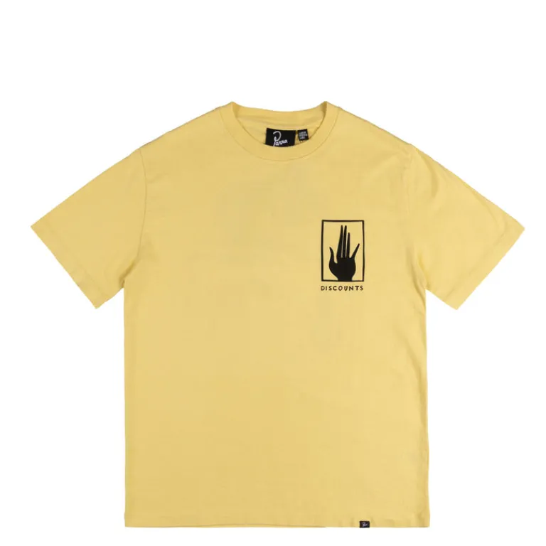 By Parra T-Shirts*Yoga Discounts T-Shirt Yellow