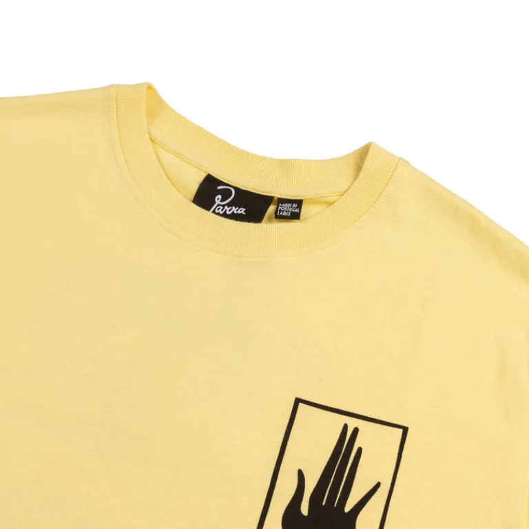 By Parra T-Shirts*Yoga Discounts T-Shirt Yellow