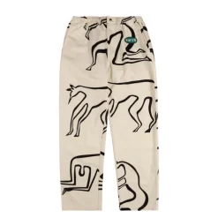 By Parra Pantalons*Yoga Walks Pants White