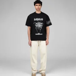 032c T-Shirts*'Armour' T-Shirt Faded Black