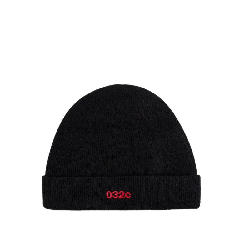032c Alle Anzeigen|Beanies*Logo Cashmere Blend Beanie Black