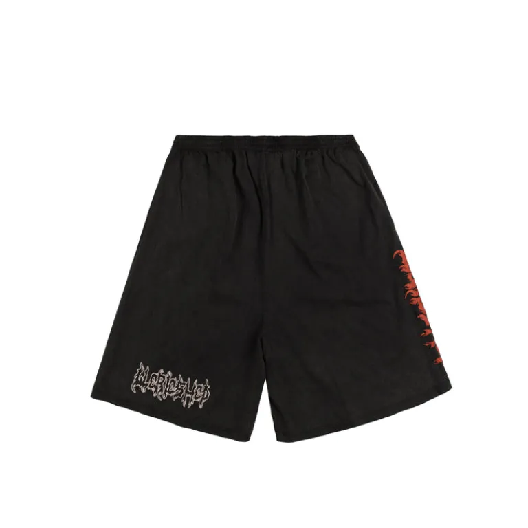 032c Shorts*'Telepresence' Comfort Shorts Faded Black