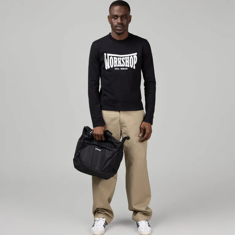 032c T-Shirts*''Victor'' Tight Longsleeve Faded Black