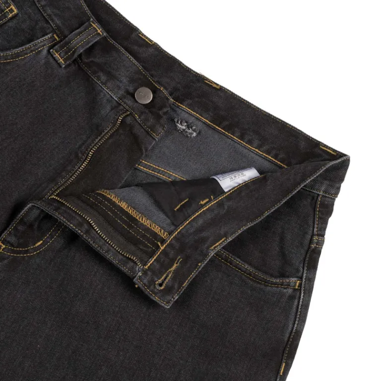 Carhartt WIP Shorts*Brandon Short Black Stone Washed