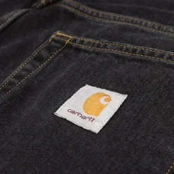 Carhartt WIP Shorts*Brandon Short Black Stone Washed