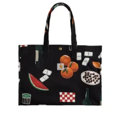 Carhartt WIP Alle Anzeigen|Sacs*Canvas Graphic Beach Bag Isis Maria Dinner Print / Black