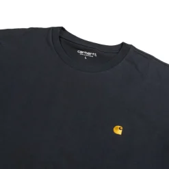 Carhartt WIP T-Shirts*Chase T-Shirt Dark Navy / Gold