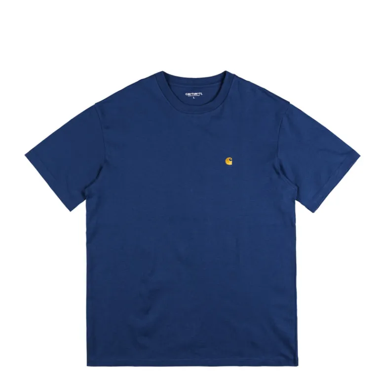 Carhartt WIP T-Shirts*Chase T-Shirt Wolfsbane / Gold