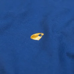 Carhartt WIP T-Shirts*Chase T-Shirt Wolfsbane / Gold