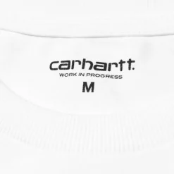 Carhartt WIP T-Shirts*Chase T-Shirt White / Gold
