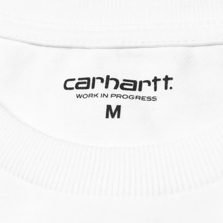 Carhartt WIP T-Shirts*Chase T-Shirt White / Gold