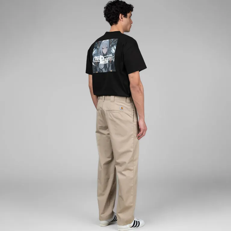 Carhartt WIP Pantalons*Craft Pant Wall Rinsed