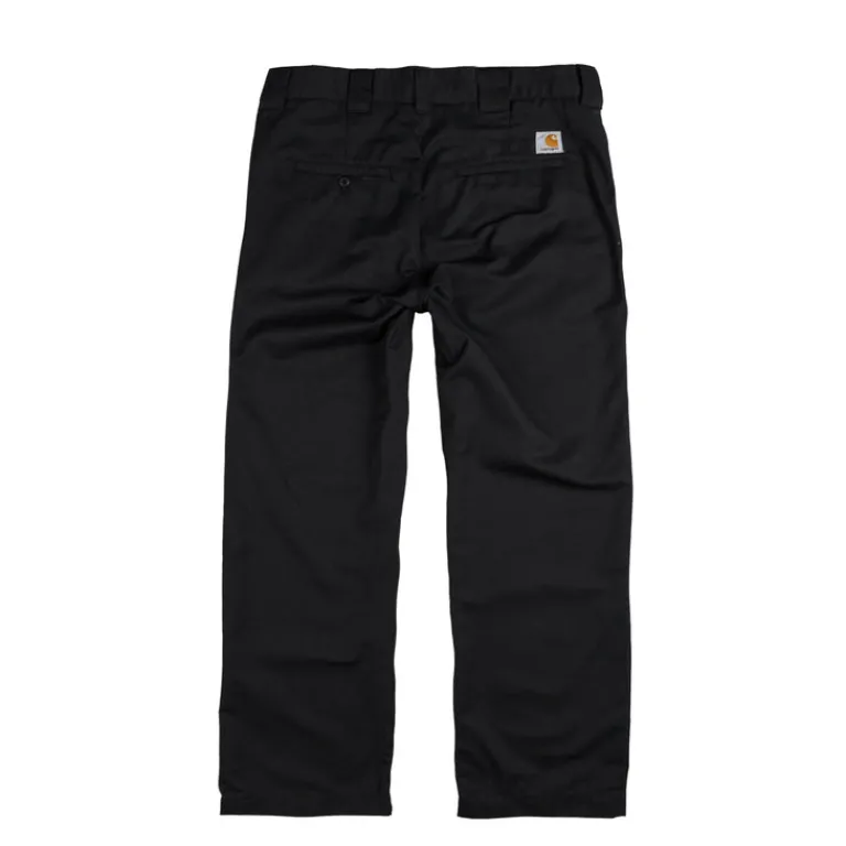 Carhartt WIP Pantalons*Craft Pant Black Rinsed