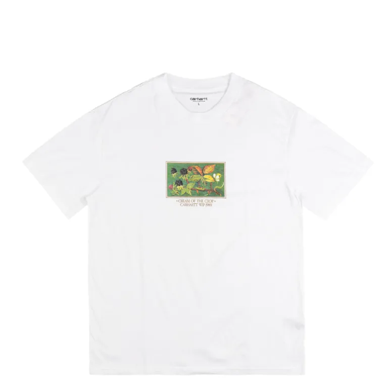 Carhartt WIP T-Shirts*Cream Of The Crop T-Shirt White