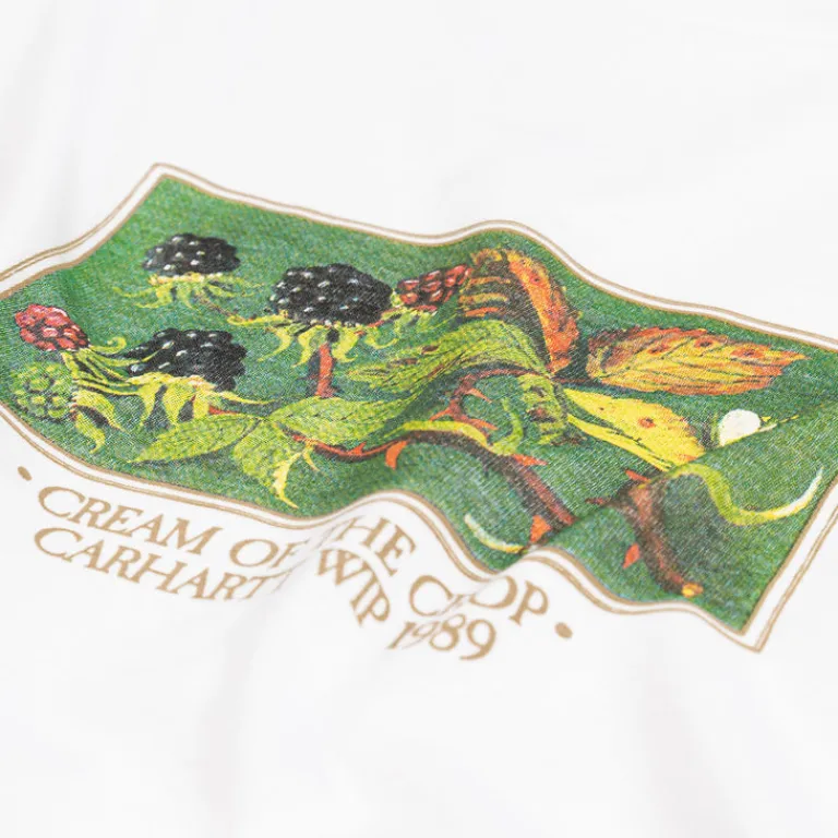 Carhartt WIP T-Shirts*Cream Of The Crop T-Shirt White
