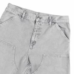 Carhartt WIP Pantalons*Double Knee Pant Black Chalk Wash