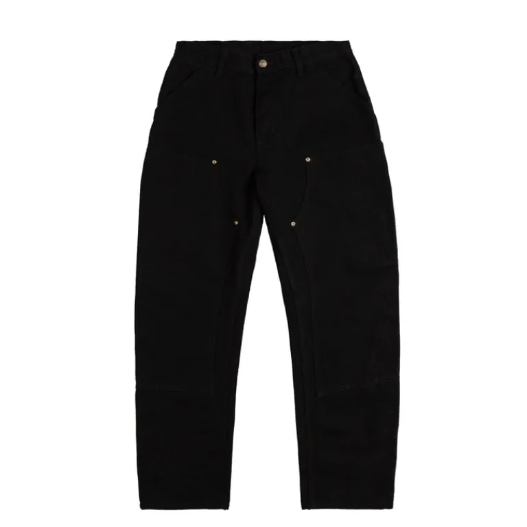 Carhartt WIP Pantalons*Double Knee Pant Black Rinsed