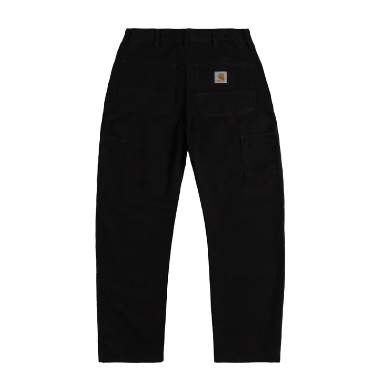 Carhartt WIP Pantalons*Double Knee Pant Black Rinsed