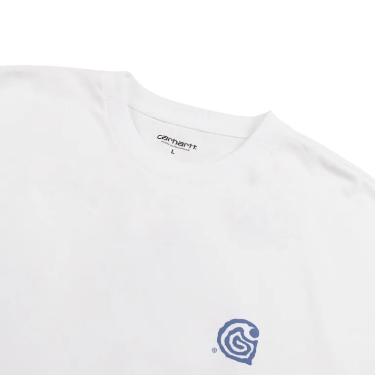 Carhartt WIP T-Shirts*Helix T-Shirt White