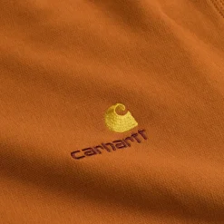 Carhartt WIP Sweats À Capuche*Hooded American Script Sweat Sienne
