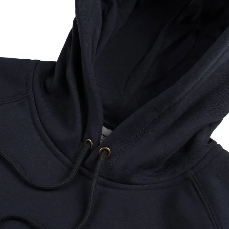 Carhartt WIP Sweats À Capuche*Hooded Chase Sweatshirt Dark Navy / Gold