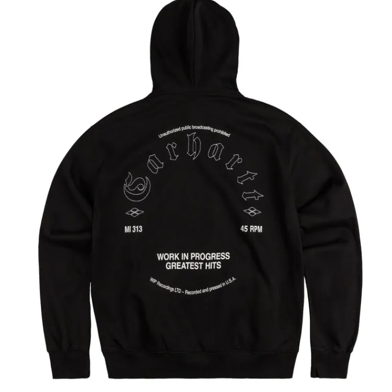 Carhartt WIP Sweats À Capuche*Hooded Greatest Hits Sweat Black / White