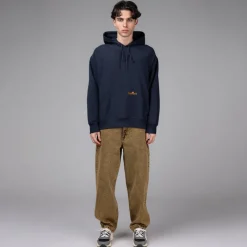 Carhartt WIP Sweats À Capuche*Hooded Label Script Sweat Blue