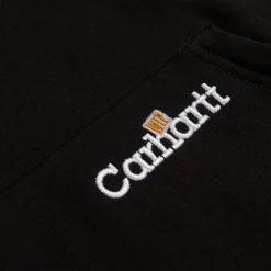 Carhartt WIP Sweats À Capuche*Hooded Label Script Sweat Black