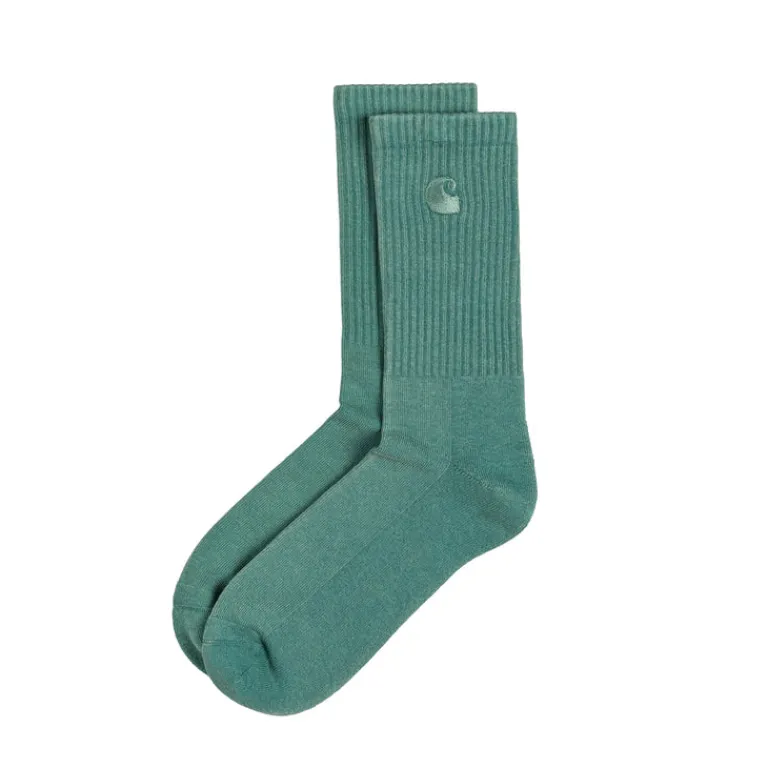 Carhartt WIP Chaussettes*Hudson Socks Saguaro Chalk