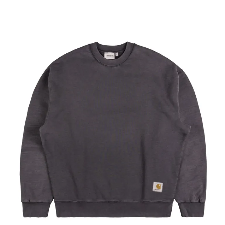 Carhartt WIP Pullover*Hudson Sweat Black Chalk Wash