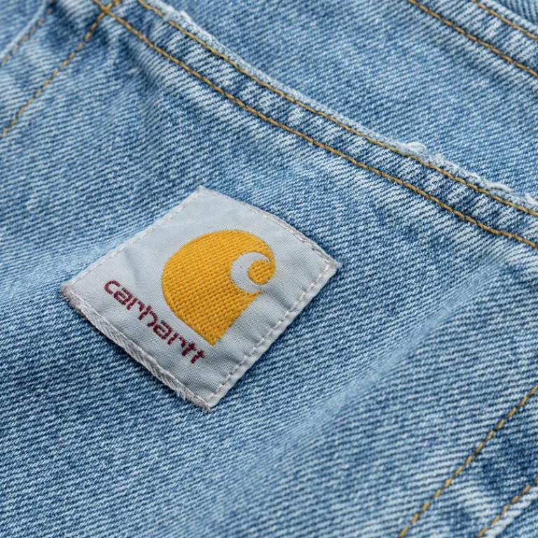 Carhartt WIP Pantalons*Landon Pant Blue Heavy Stone Washed